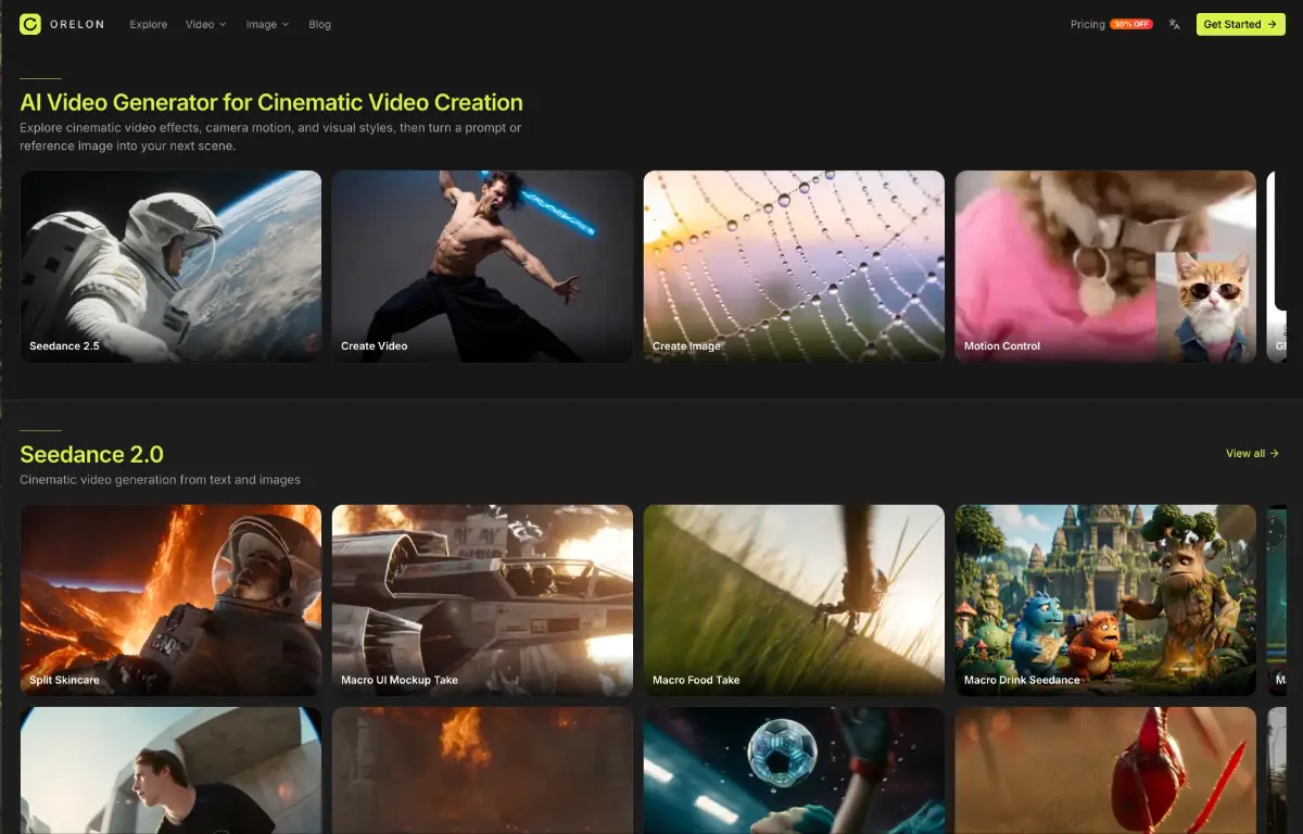 Orelon screenshot 2