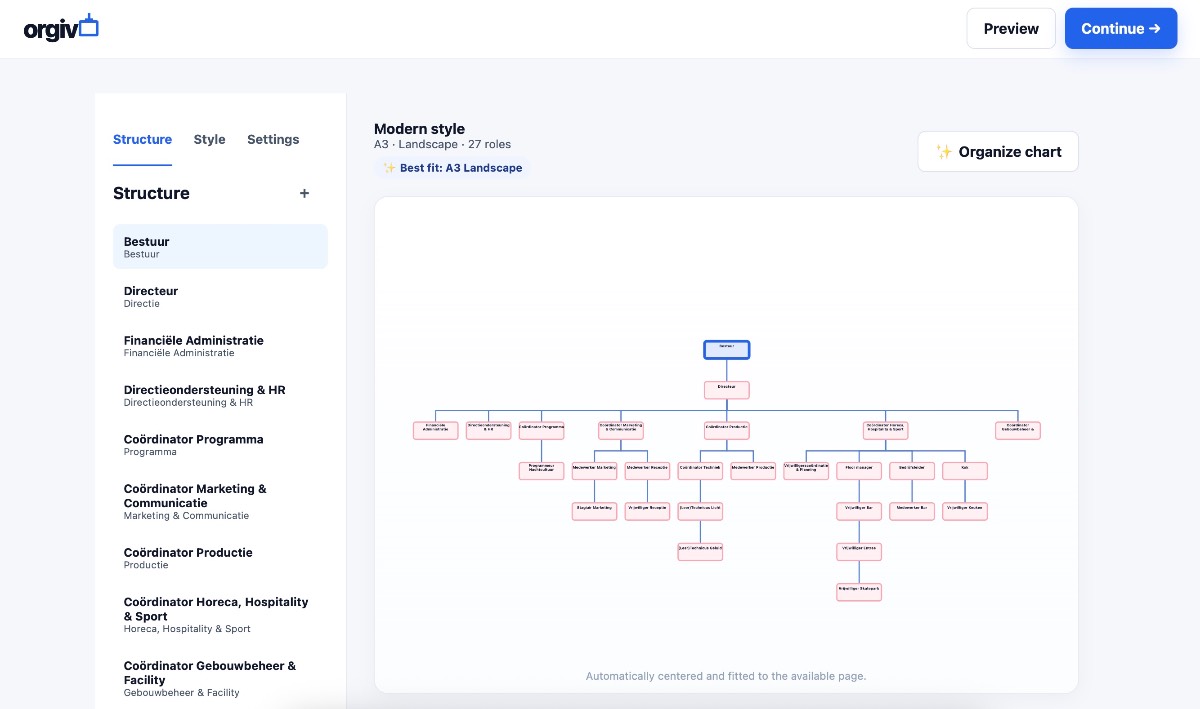 Orgivo screenshot 1