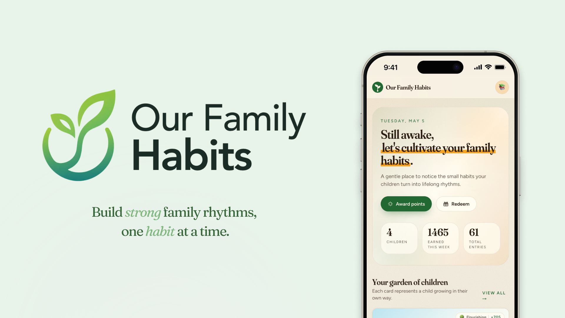 Our Family Habits App screenshot 3