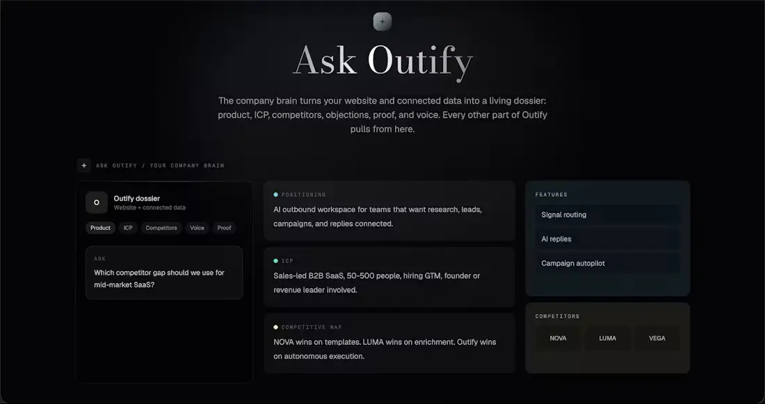 Outify screenshot 1