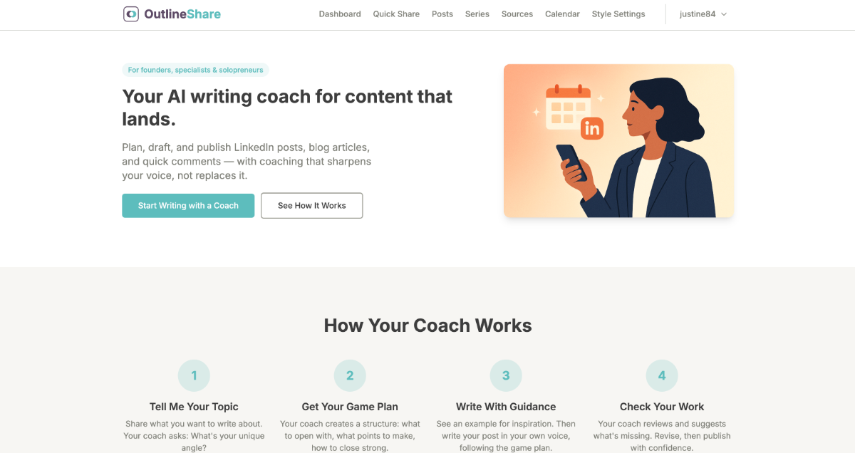 OutlineShare screenshot 2