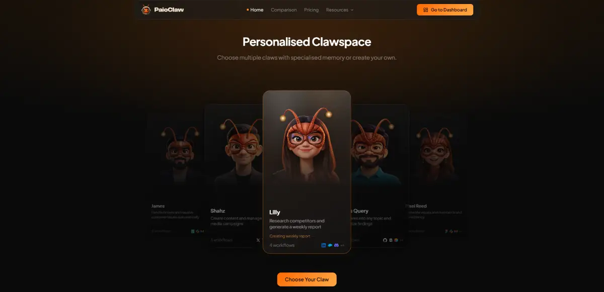 PaioClaw screenshot 1