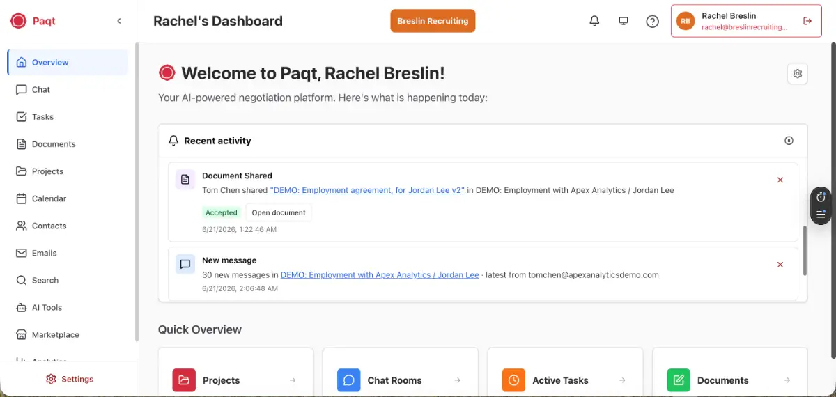 Paqt screenshot 1
