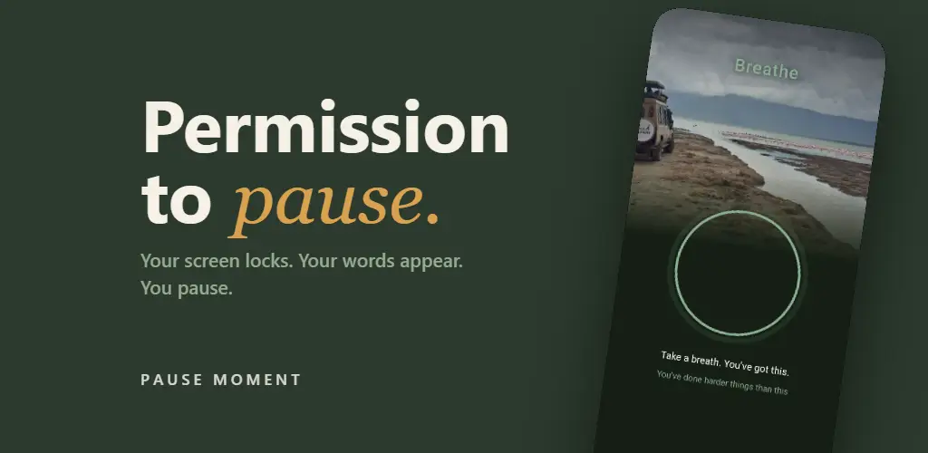 Pause Moment screenshot 1