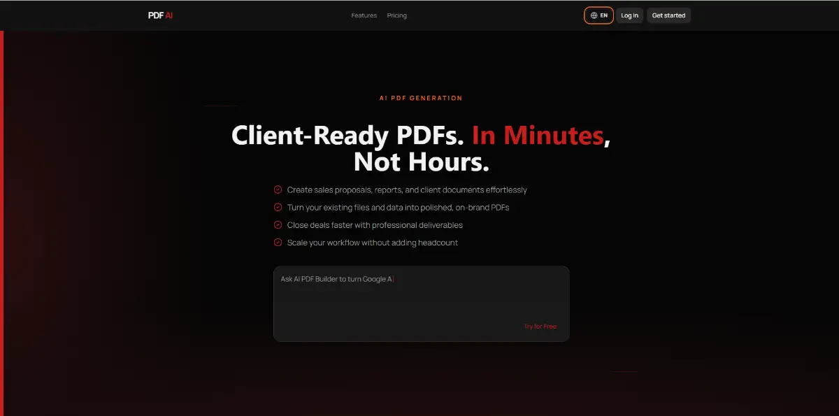 PDF AI BUILDER screenshot 3