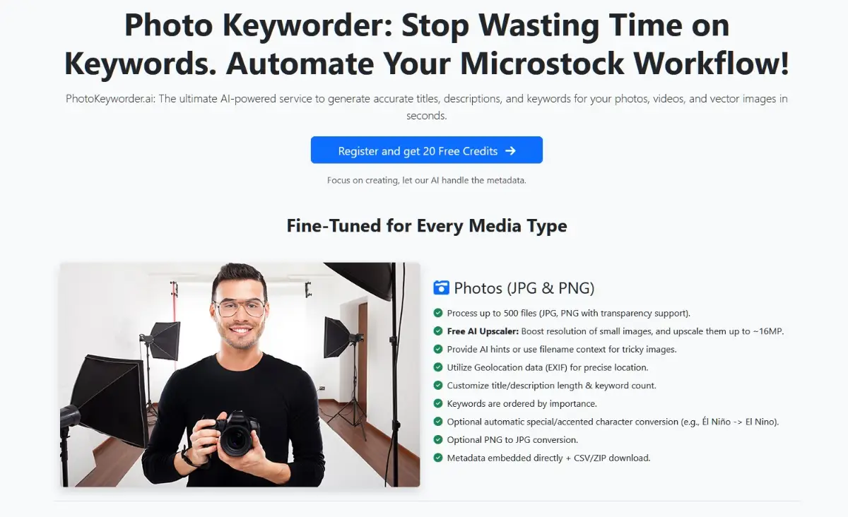 Photokeyworder screenshot 2