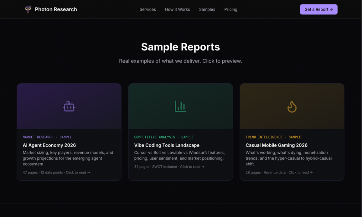 Photon Research screenshot 2