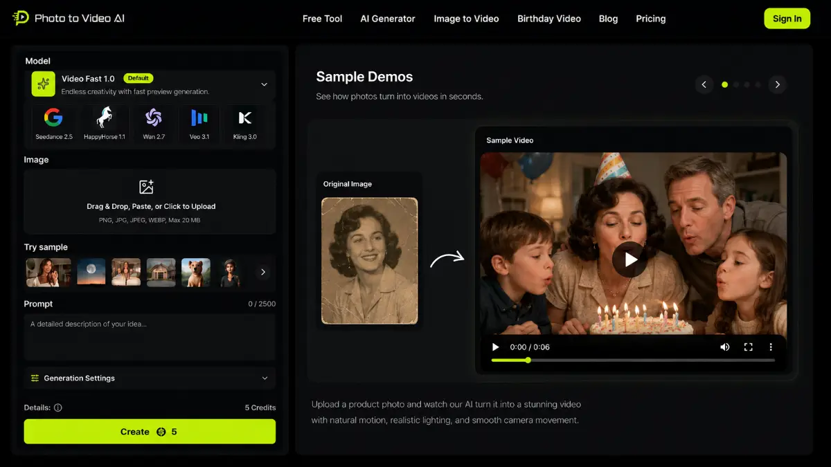 Photo to Video AI screenshot 3