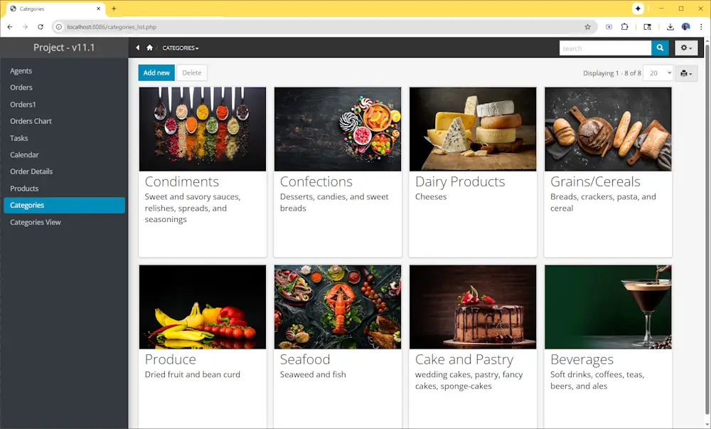 PHPRunner screenshot 2