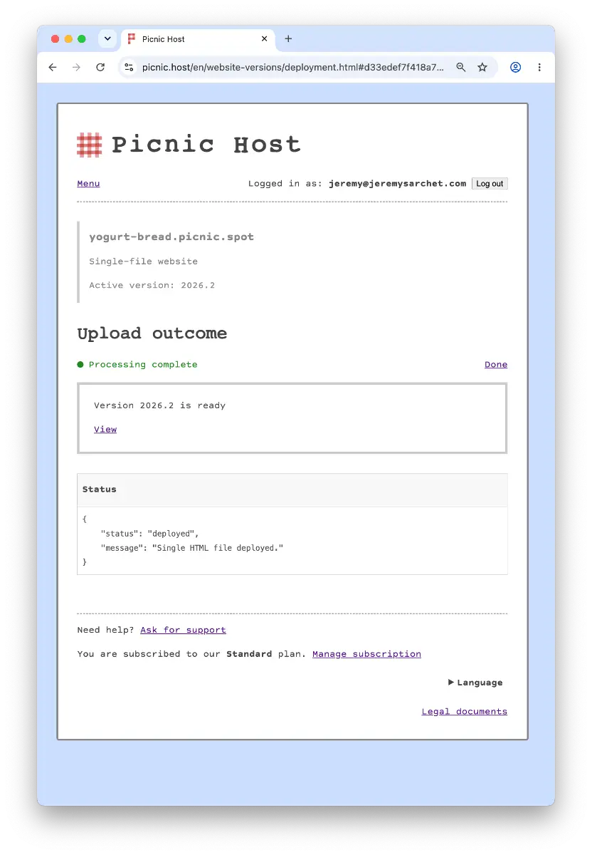 Picnic Host screenshot 3