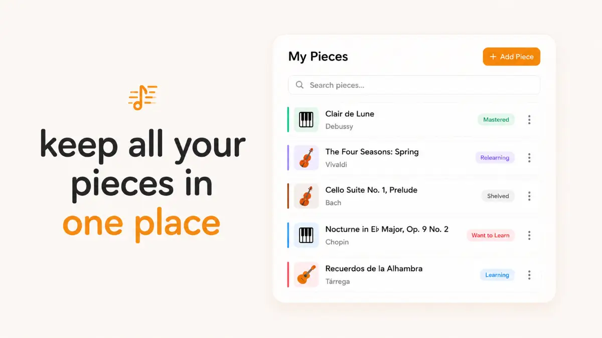 PieceKeeper screenshot 1