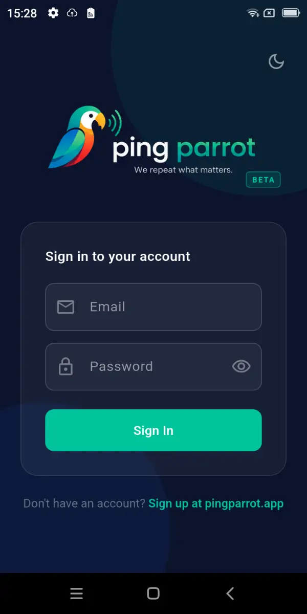Ping Parrot screenshot 3