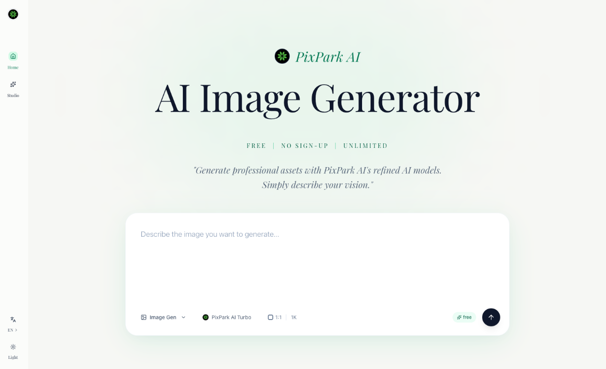 PixPark AI Uncensored AI Image Editor screenshot 1