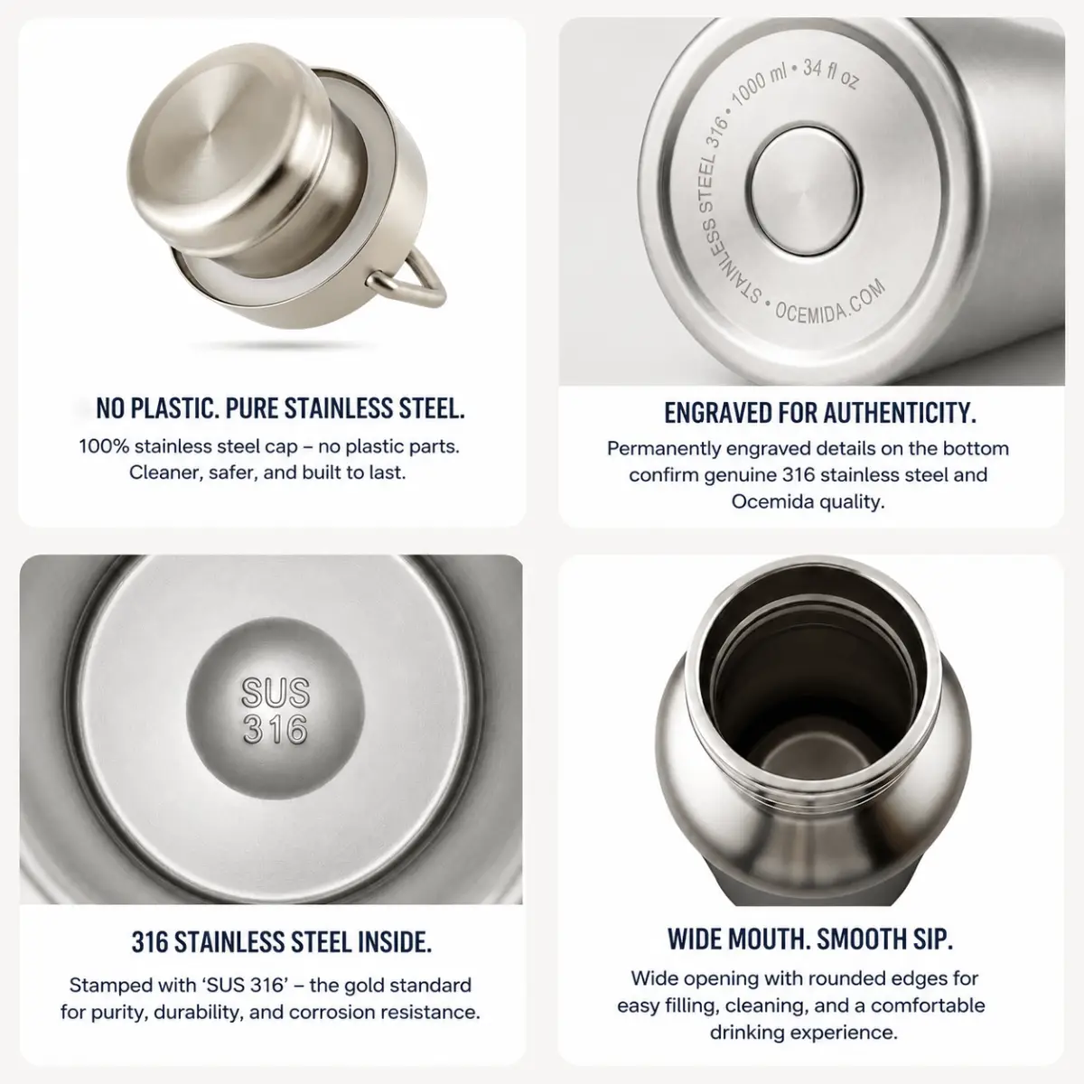 Plastic-free water bottle screenshot 2
