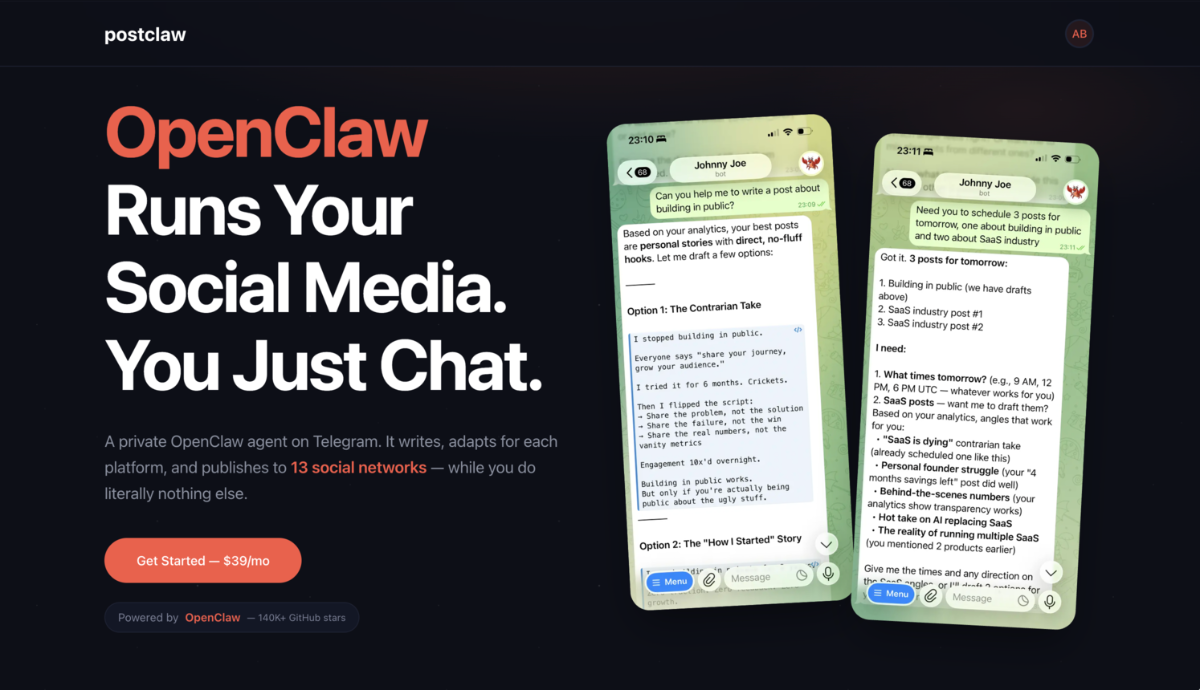 PostClaw product image