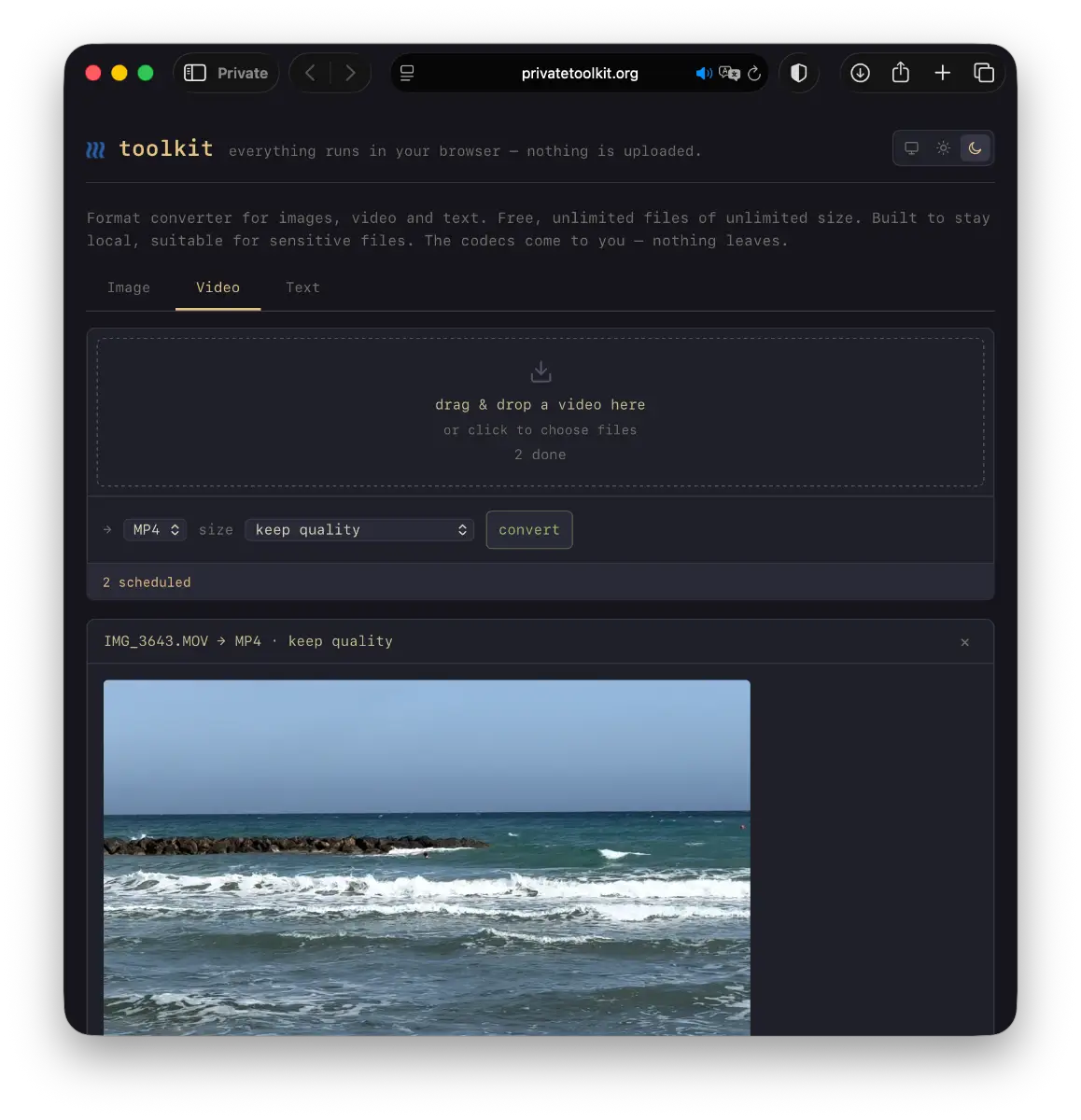Private Toolkit screenshot 2