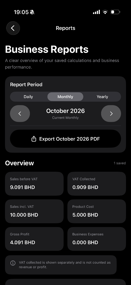 ProfitWise screenshot 1