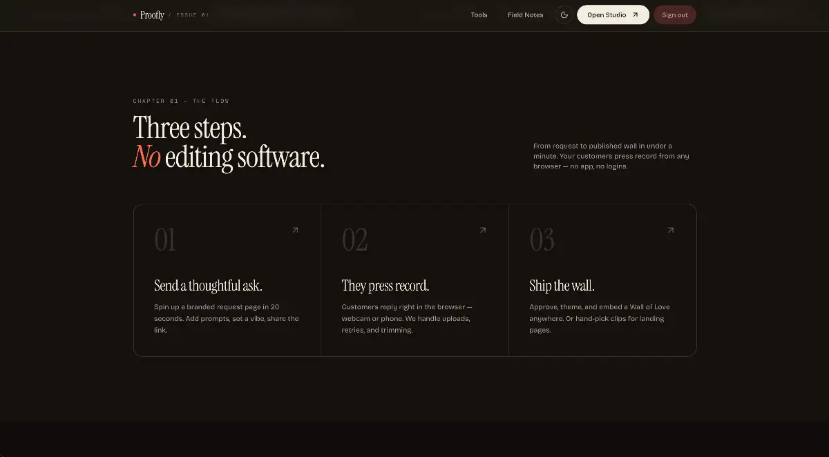 Proofly screenshot 3