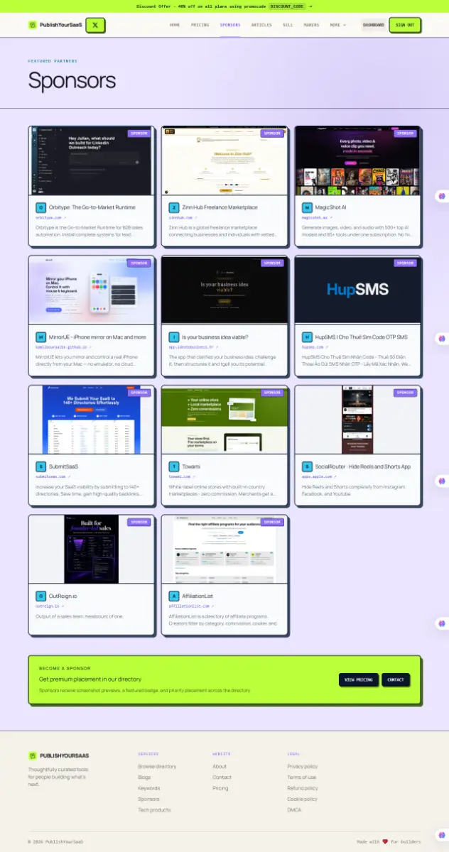 PublishYourSaaS screenshot 3