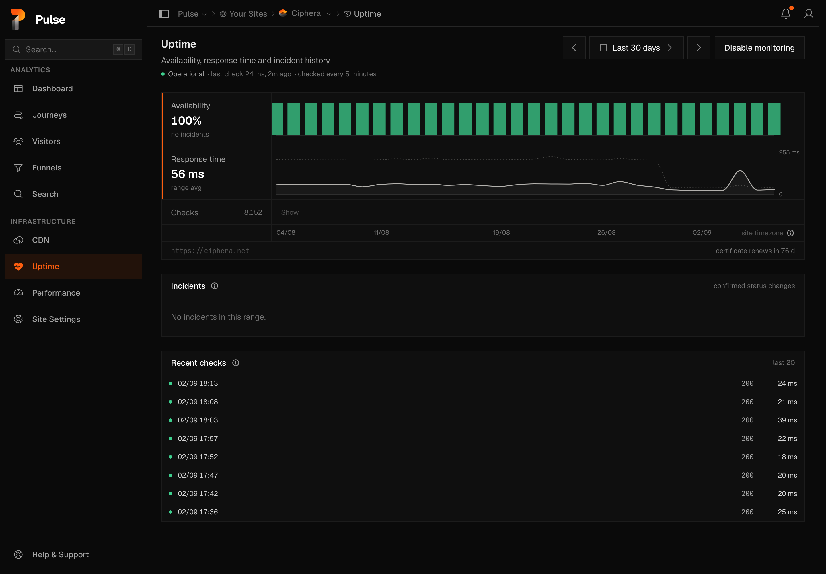 Pulse Analytics screenshot 2