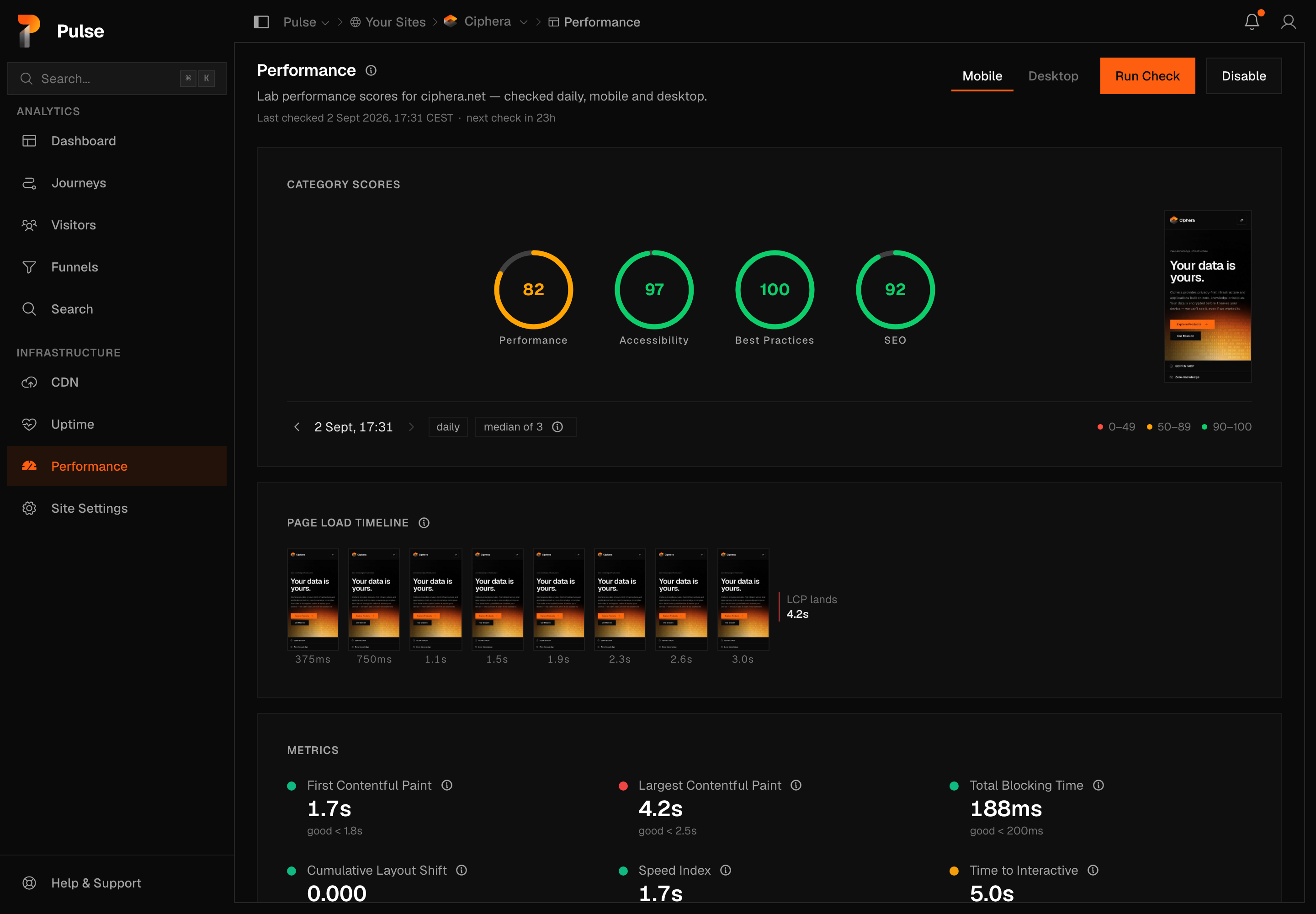 Pulse Analytics screenshot 3