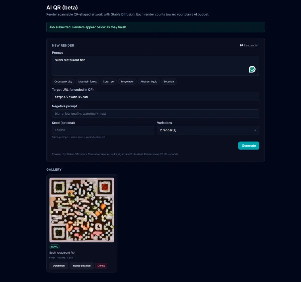 QRLagoon screenshot 3