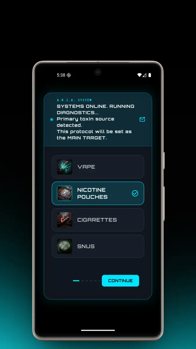 Quitory screenshot 1