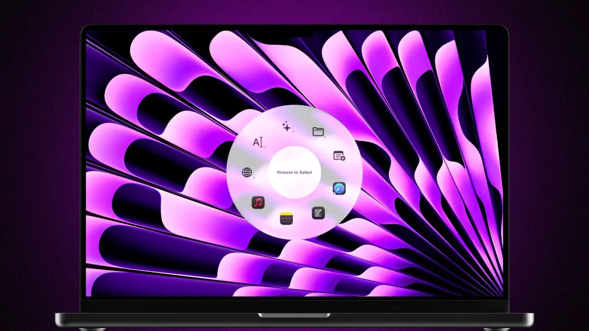 Radial screenshot 1