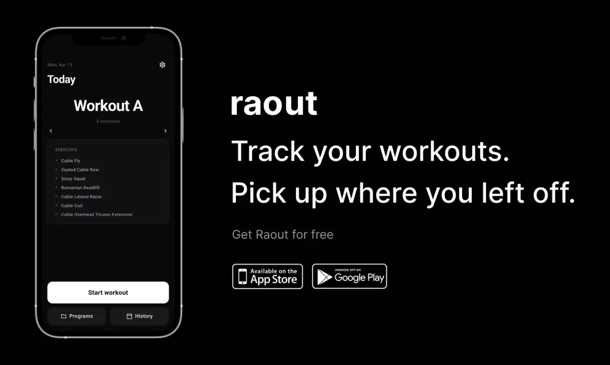 Raout screenshot 1