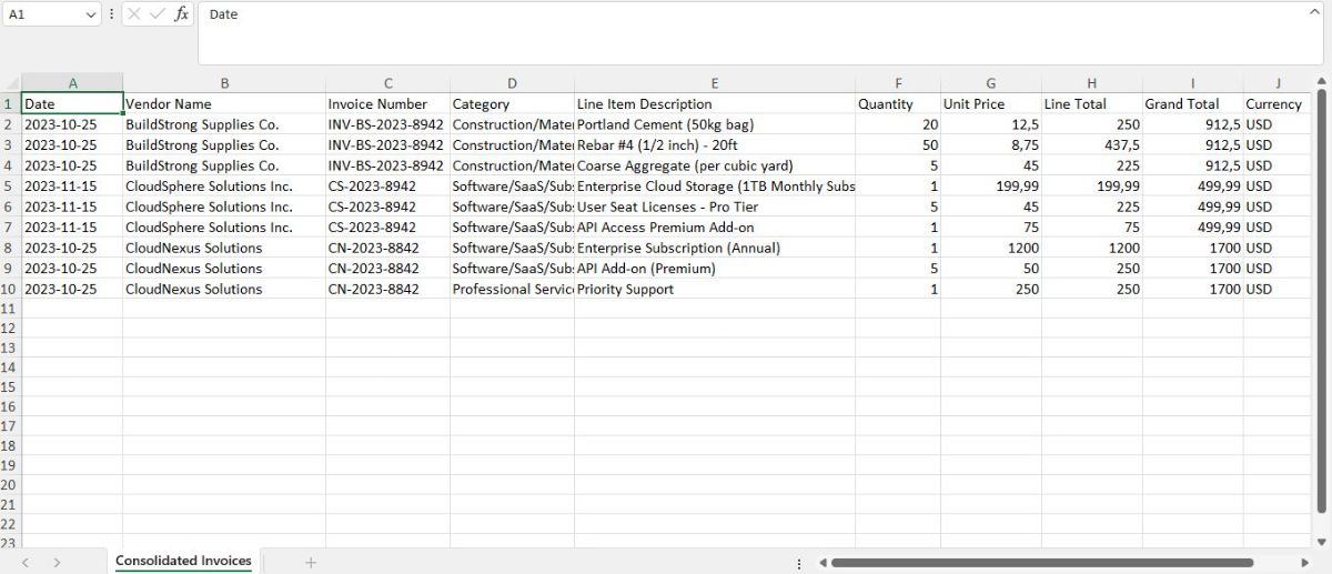 RapidRow screenshot 1