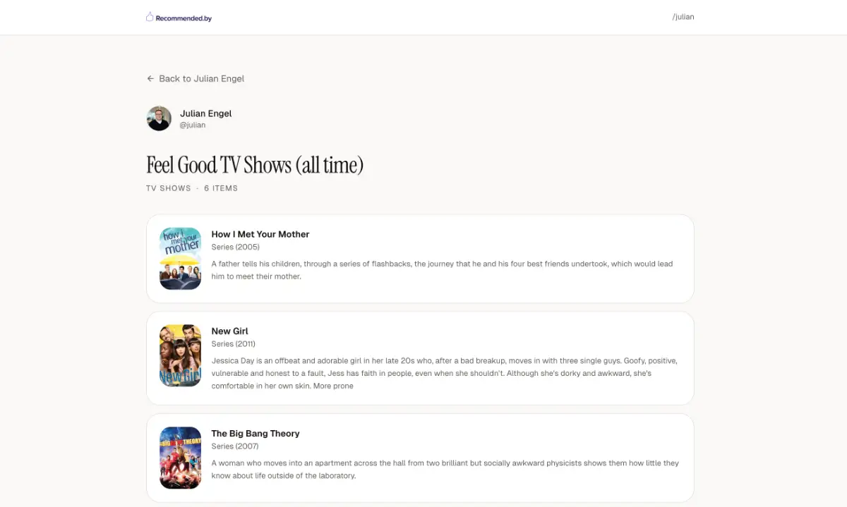 recommendedby screenshot 3