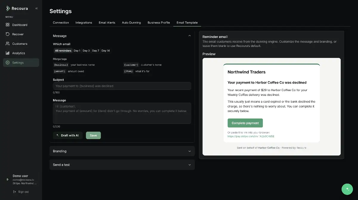 Recoura screenshot 3