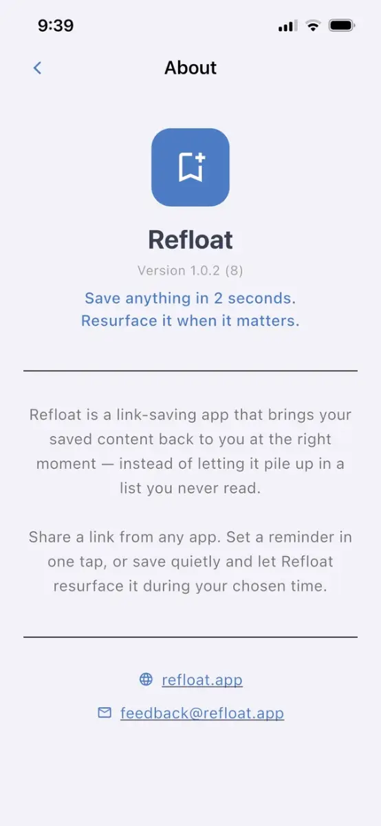 Refloat screenshot 3