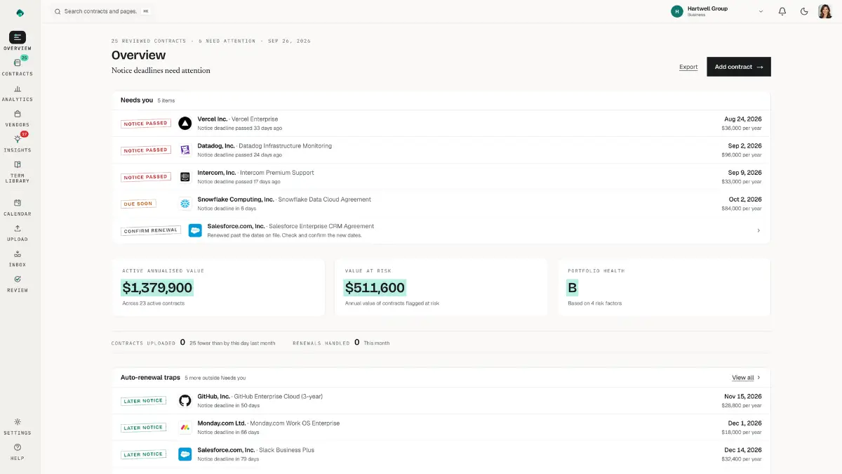 Renewly screenshot 1