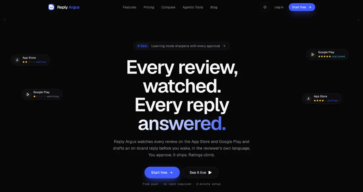 ReplyArgus screenshot 2