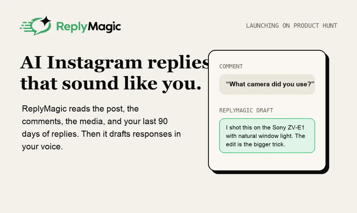 ReplyMagic screenshot 2