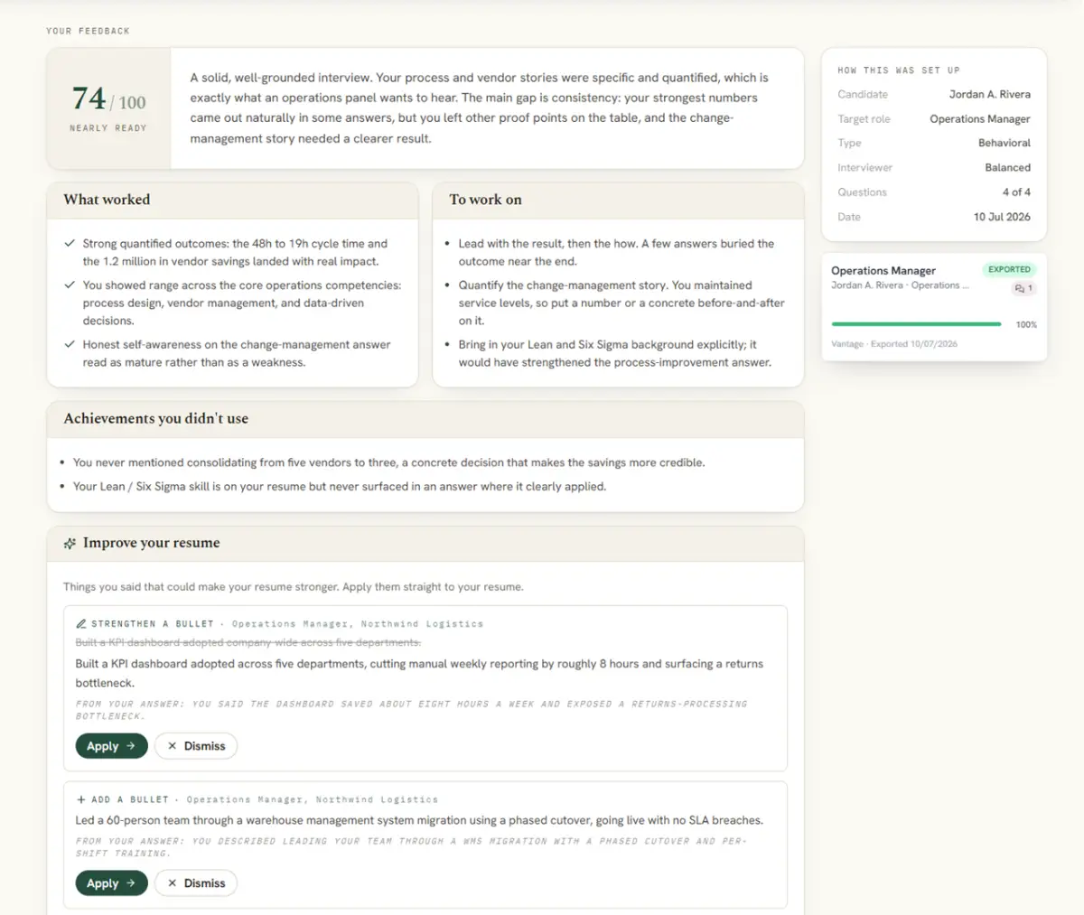 Resume Studio screenshot 1