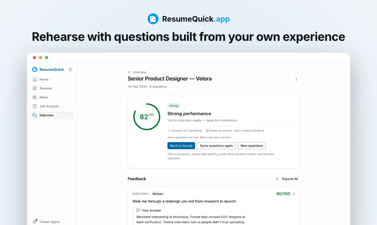 ResumeQuick screenshot 3