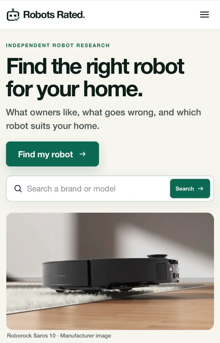 RobotsRated screenshot 3