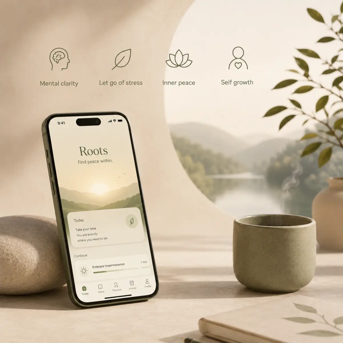 Roots - Daily Philosophy screenshot 1