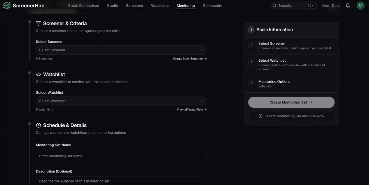ScreenerHub screenshot 2