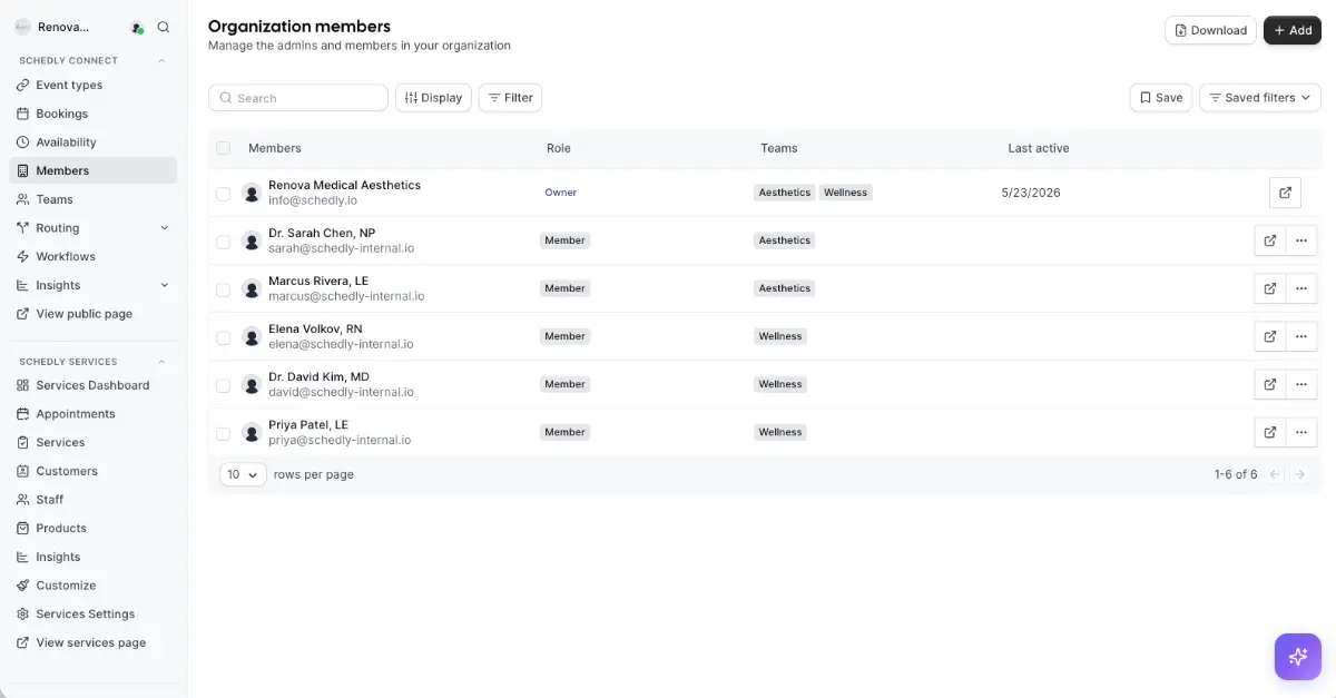 Schedly screenshot 1