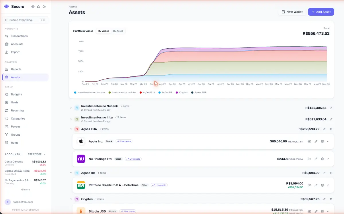 Securo screenshot 1