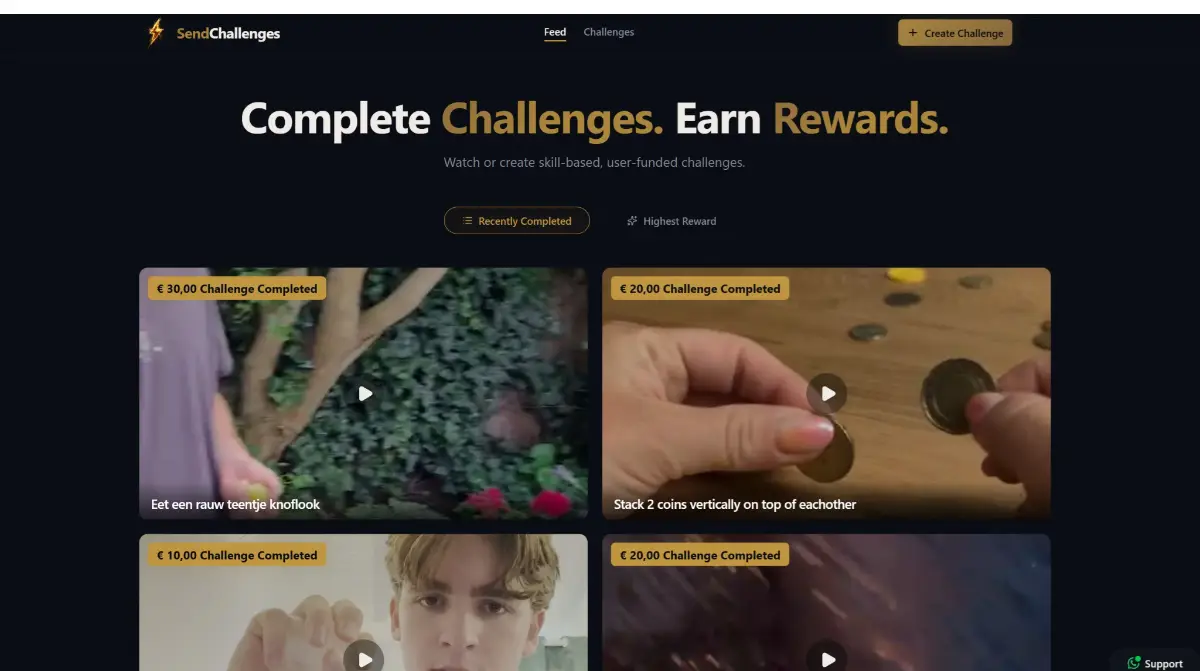 SendChallenges screenshot 3