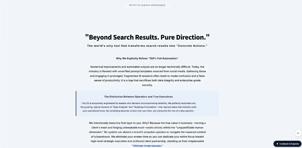 SEO-AIO Direction OS screenshot 3