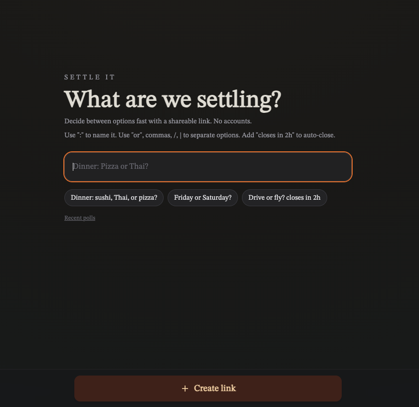 Settle It screenshot 3