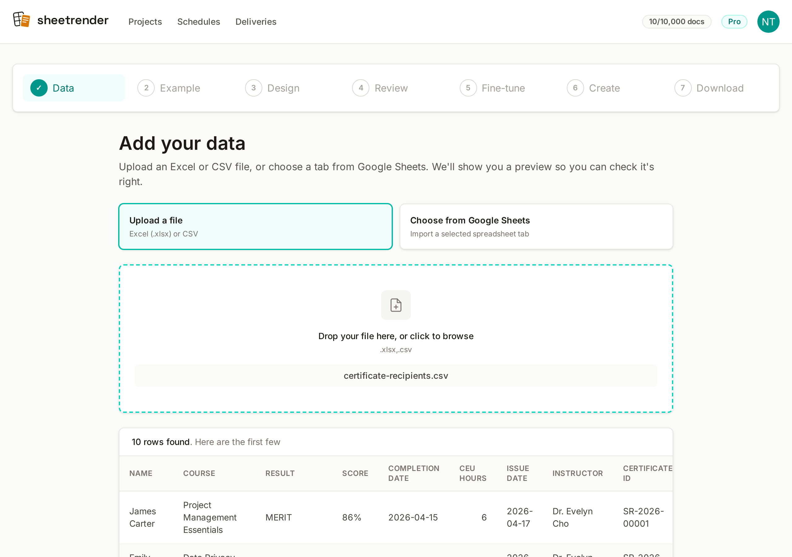 SheetRender screenshot 3