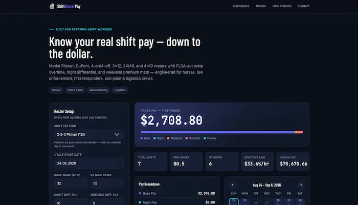 ShiftRosterPay screenshot 1