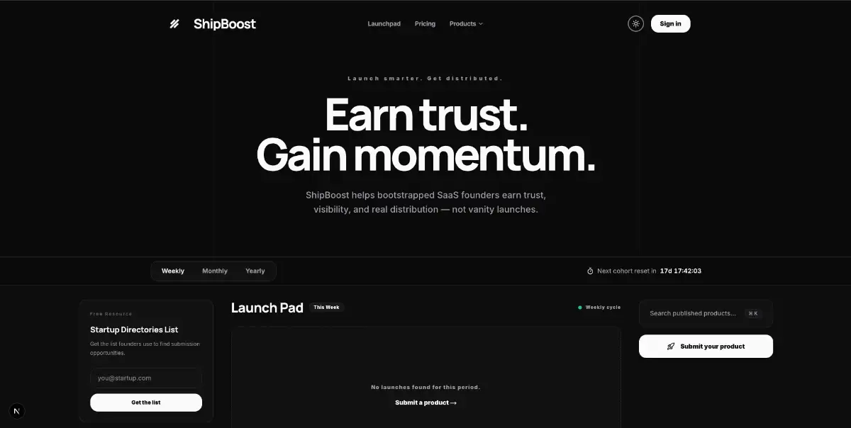 ShipBoost screenshot 1