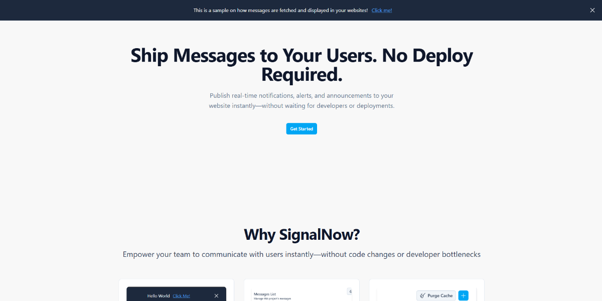 SignalNow screenshot 2